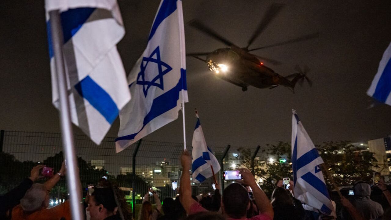 A fourth group of hostages were returned on Monday.