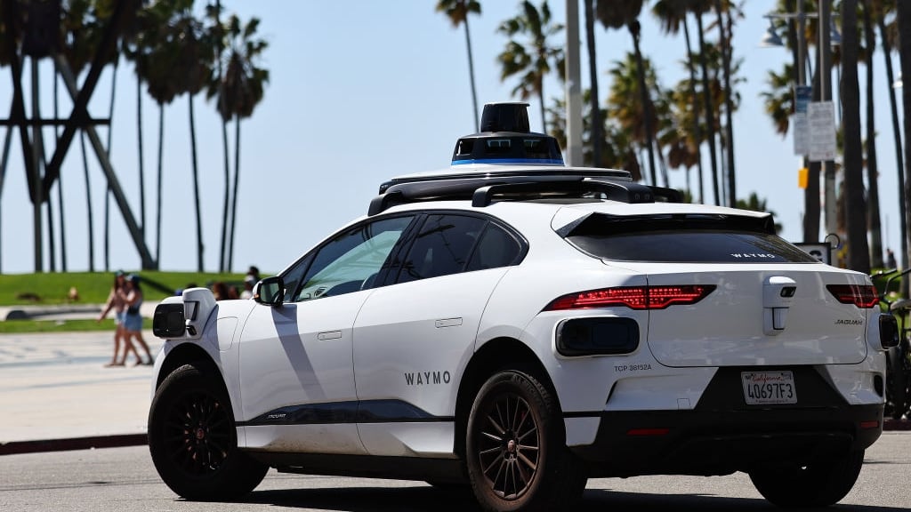 Waymo taxi