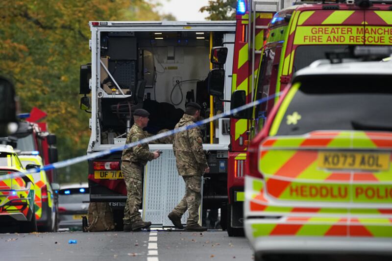 Stabbing at Manchester synagogue