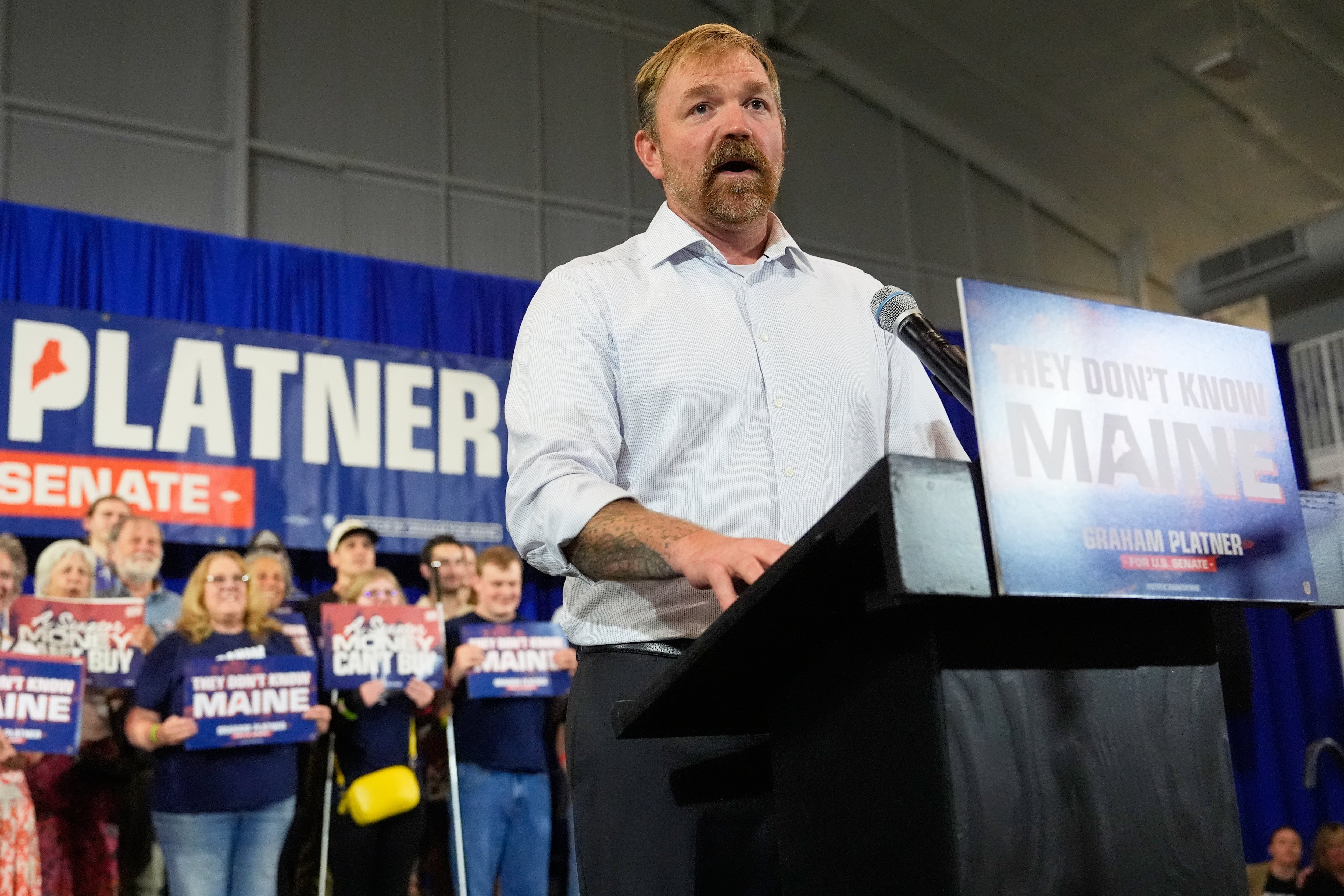 Who will replace Graham Platner on the Maine ballot ?