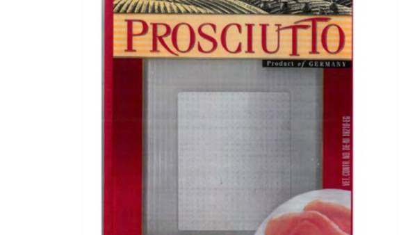 Recall alert: German prosciutto recalled over lack of inspection in US