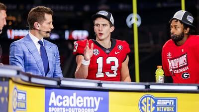 WATCH: Emotional acceptance speech perfectly sums Georgia football quarterback Stetson Bennett