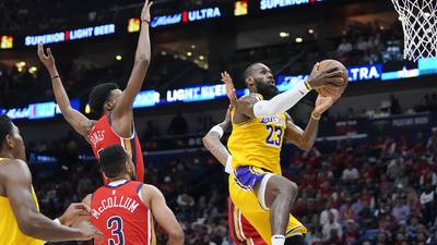 LeBron James and the Lakers beat Pelicans in play-in, earn a playoff rematch with the Nuggets