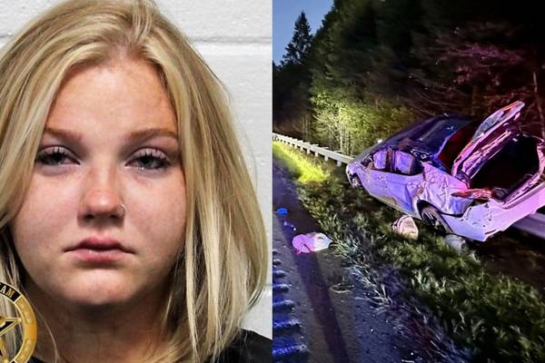 20-year-old Ga. woman arrested for DUI after flipping car on highway, injuring 2